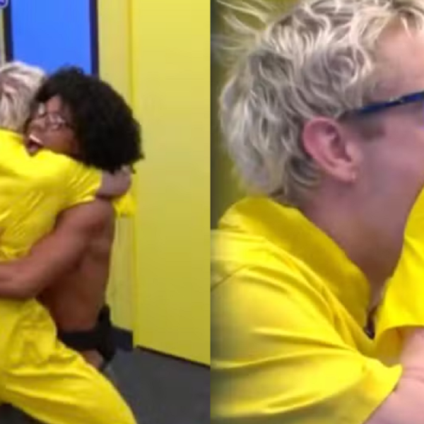 Juliano Floss grita e celebra entrada no Quarto Secreto do BBB 26 a convite de Breno — Foto: Globoplay