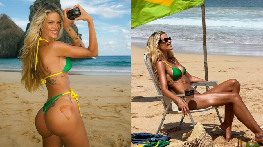 Yasmin Brunet exibe bumbum nas redes - Foto: Reprodução/ Instagram