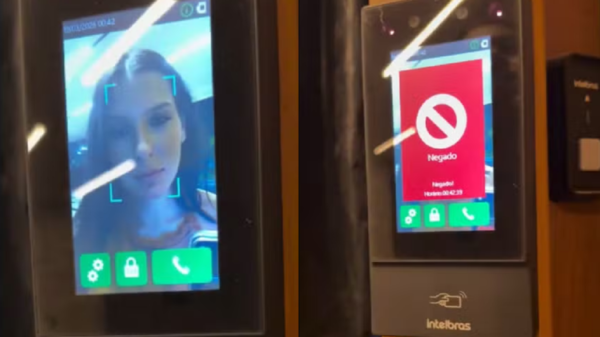 ana castela barrada reconhecimento facial