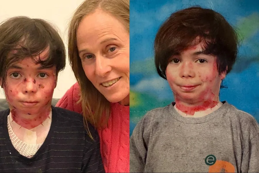 deborah colker ao lado do neto theo