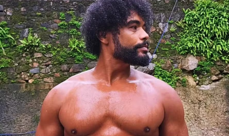 Diogo Almeida posta foto de sunga branca em meio à natureza; amplie 47 diogo almeida sunga branca