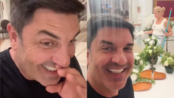 Ana Hickmann e Edu Guedes preparam festa de aniversário de Alezinho em casa