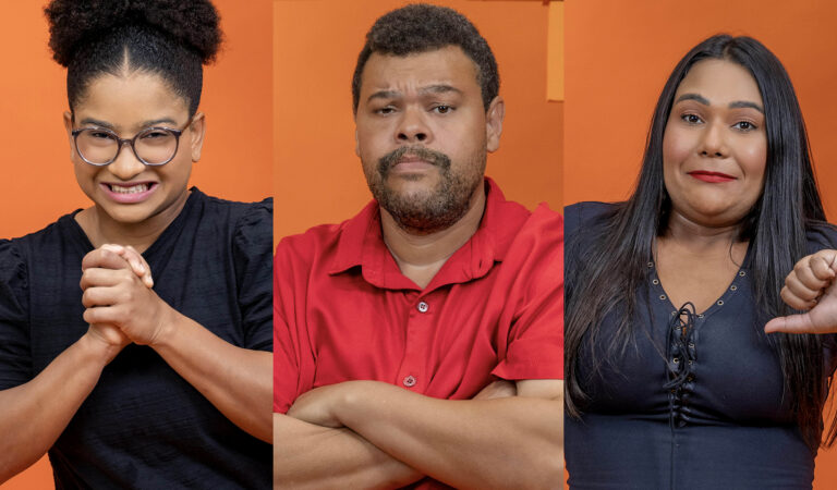 Milena, Babu e Chaiany - Foto: Globo