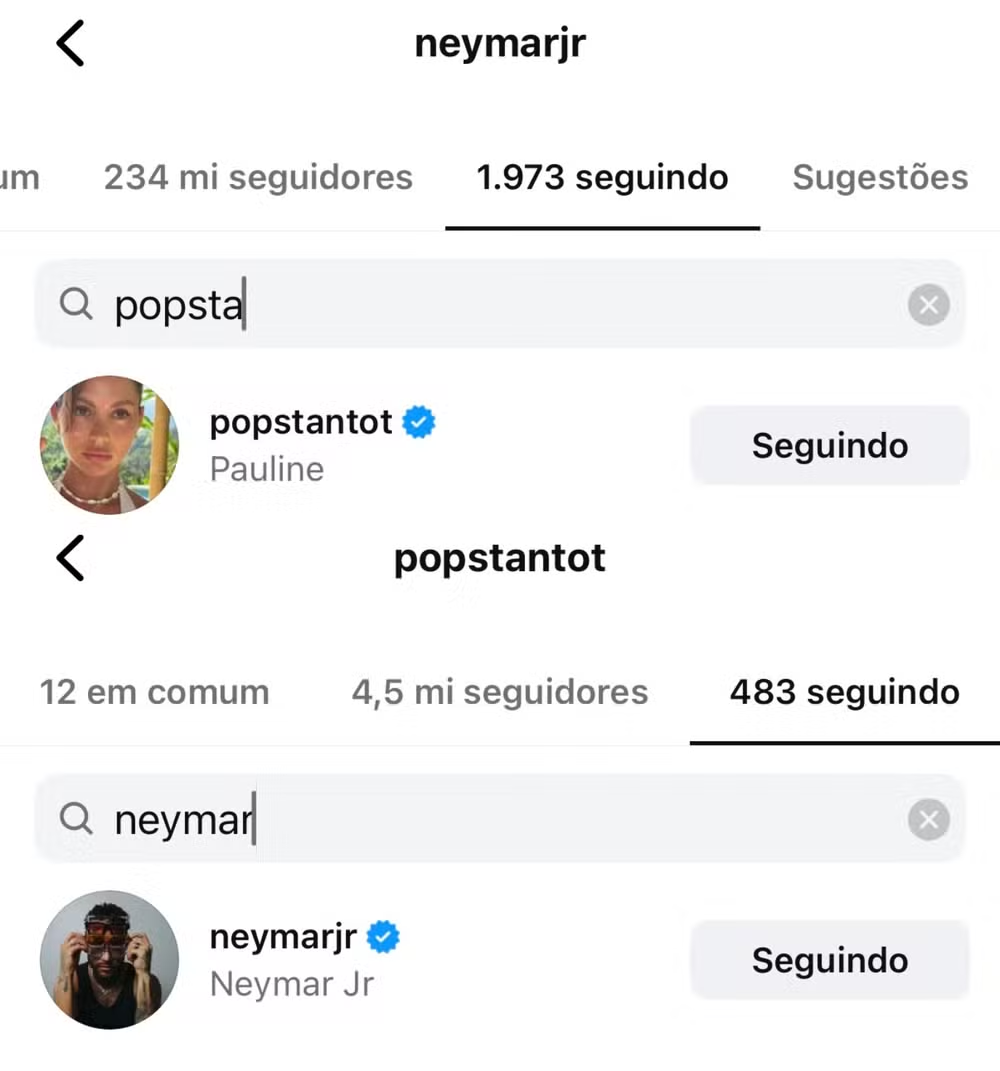 Curtida de Neymar em fotos de modelo francesa viraliza nas redes e jogador se pronuncia