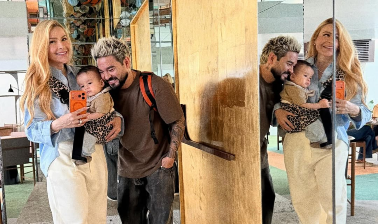 Yudi Tamashiro com o filho, Davi Yudi – Foto: Reprodução / Instagram @yuditamashiro