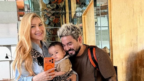 Yudi Tamashiro com o filho, Davi Yudi – Foto: Reprodução / Instagram @yuditamashiro