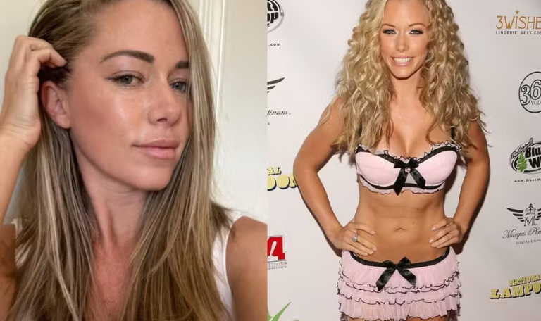 Kendra Wilkinson agora e antes — Foto: Reprodução/Instagram e Getty Images