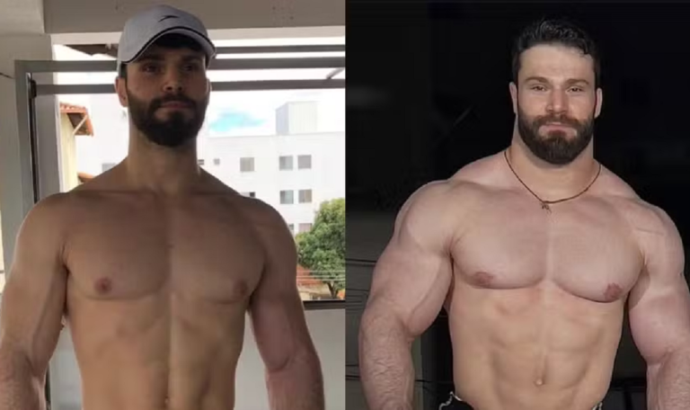 influenciador pescoço musculoso