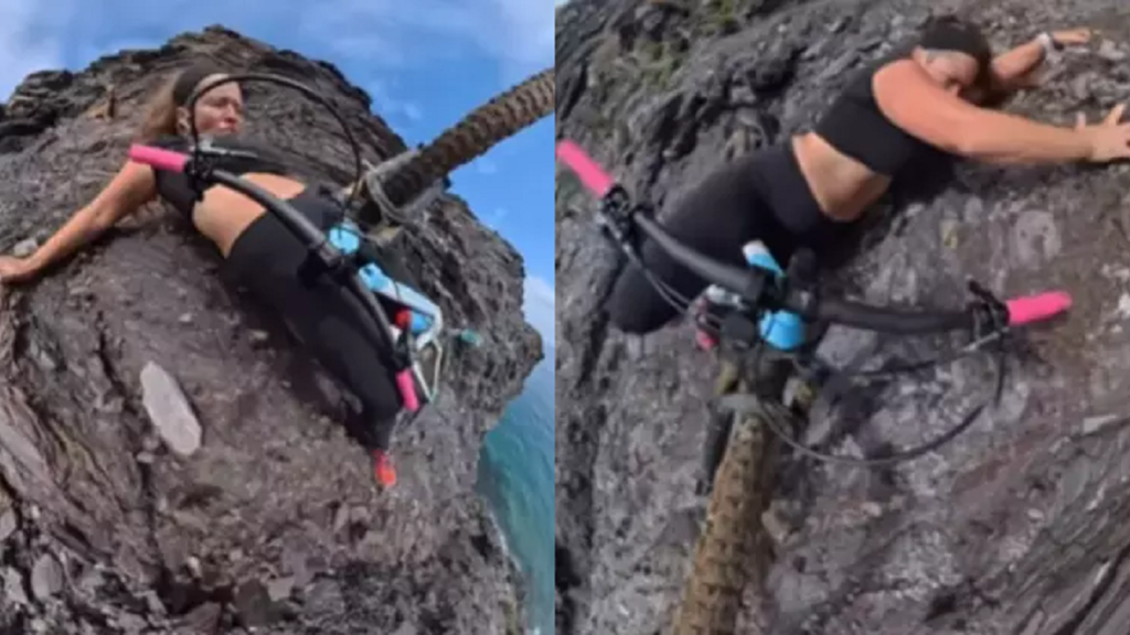 influenciadora grava proprio acidente