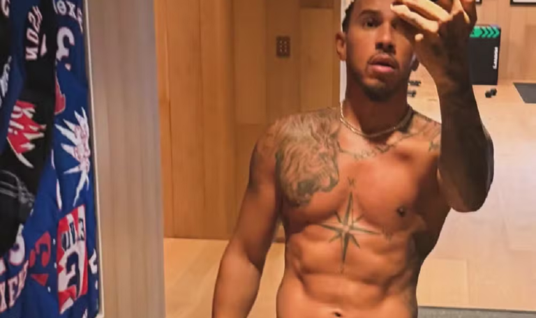 Solta o biscoito! Lewis Hamilton publica foto sem camisa e anima fãs; amplie 47 Solta o biscoito! Lewis Hamilton publica foto sem camisa e anima fãs; amplie