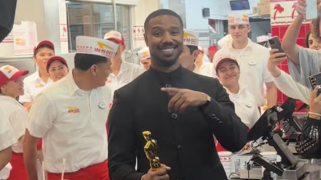 michael b jordan vitoria oscar fast food