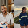 modelo que recebeu curtida de neymar