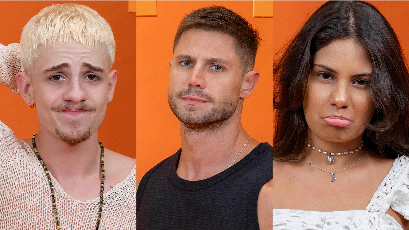 BBB 26: Juliano, Jonas e Gabriela estão no paredão da semana 46 paredao