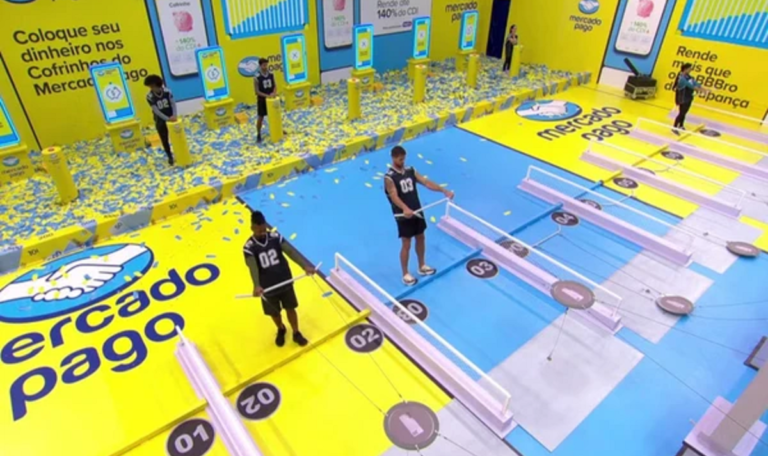 Prova do Líder de resistência do BBB 26 - Foto: Reprodução/TV Globo