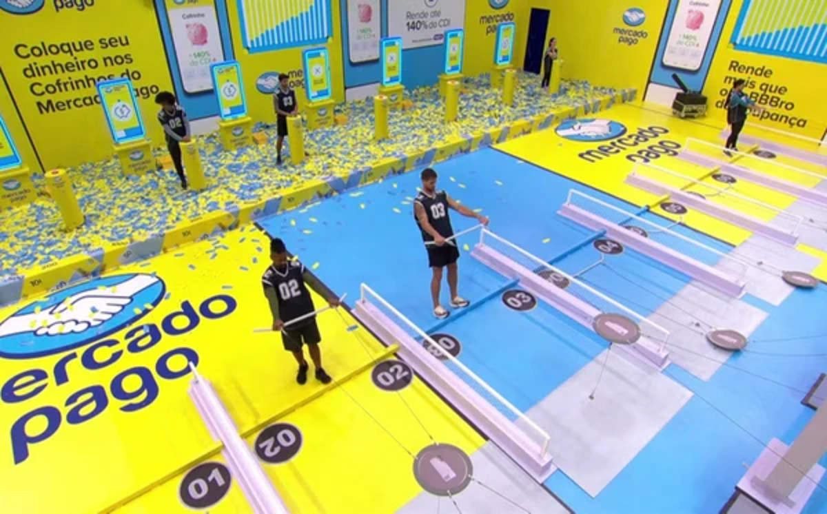 Prova do Líder de resistência do BBB 26 - Foto: Reprodução/TV Globo