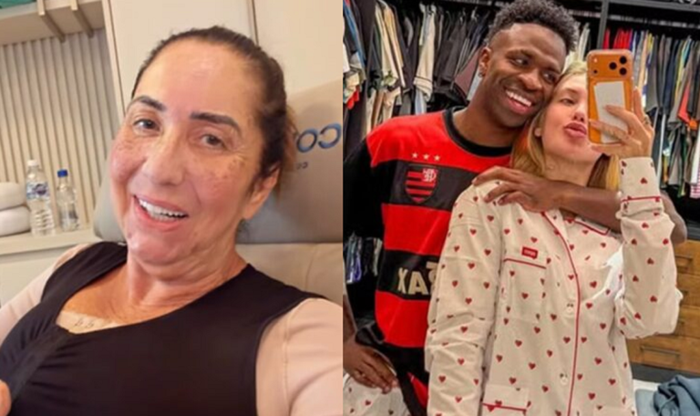 Margareth Serrão, Virginia e Vini Jr – Foto: Reprodução/Instagram