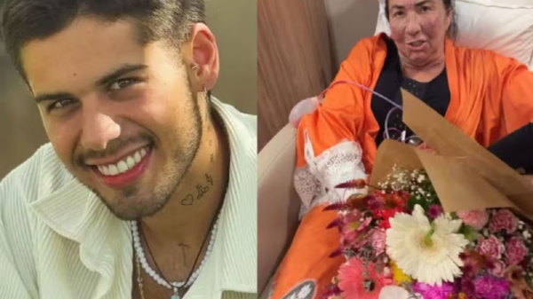Zé Felipe envia flores para a mãe de Virginia Fonseca — Foto: Reprodução/Instagram