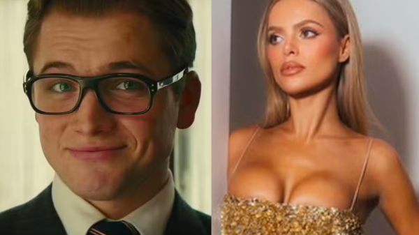 Ator que viveu Elton John beija atriz de Baywatch já apontada como affair de Tom Brady