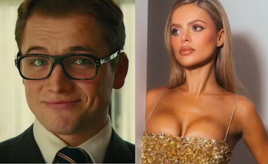 Ator que viveu Elton John beija atriz de Baywatch já apontada como affair de Tom Brady