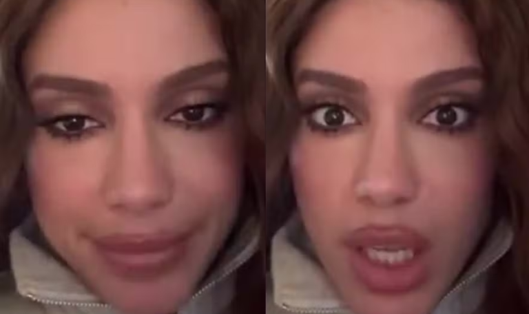 Anitta se irrita com pergunta de fã sobre ausência de Shakira em clipe: "Você é burro?" 48 anitta perde paciencia shakira