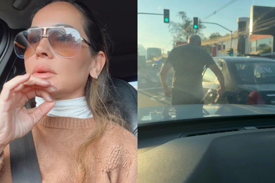 apresentadora sbt relata agressao