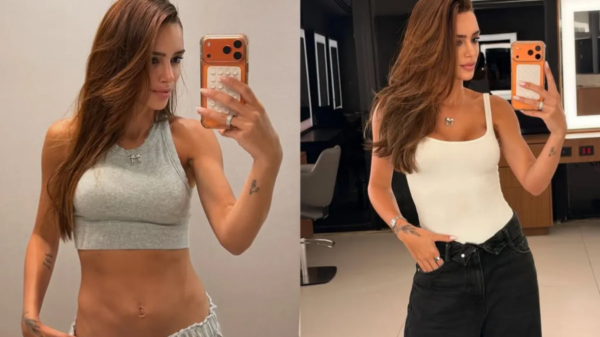 bruna biancardi exibe corpão