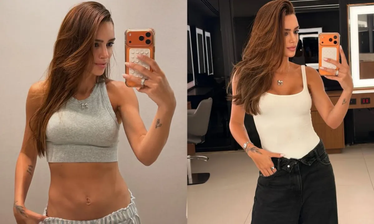 bruna biancardi exibe corpão