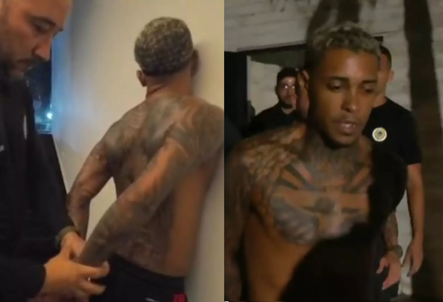 imagem momento prisao mc poze