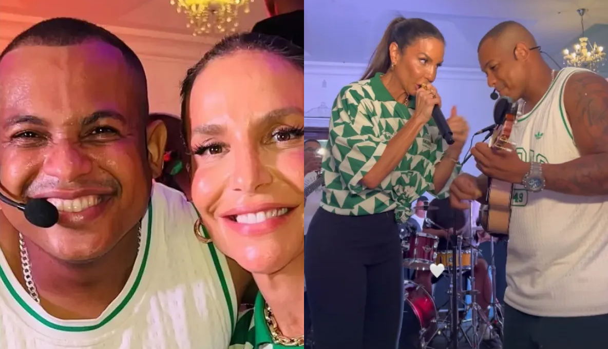 ivete sangalo surpresa roda de samba