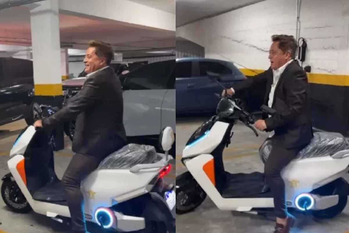 leonado dirige bebado