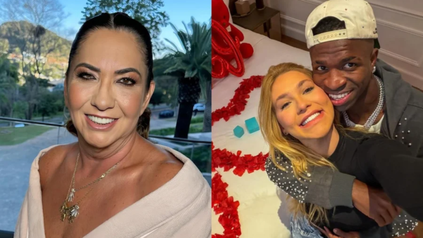 Mãe de Virginia esclarece curtida em post que cirta suposta traição de Vini Jr 1 mae virginia