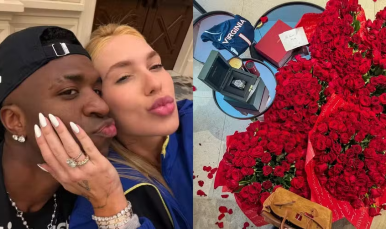 virginia exibe relogio 160 mil