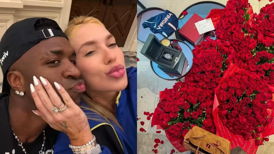 virginia exibe relogio 160 mil