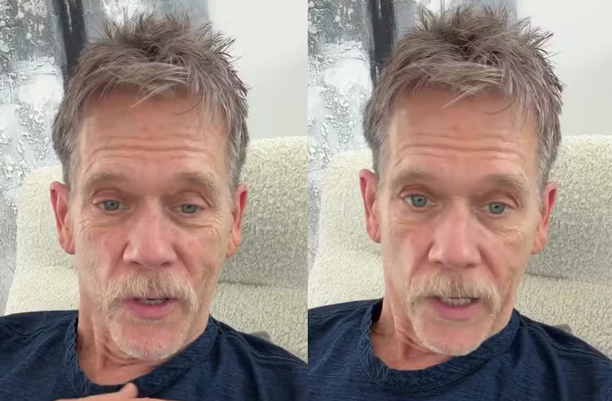 Kevin Bacon atacado abelhas