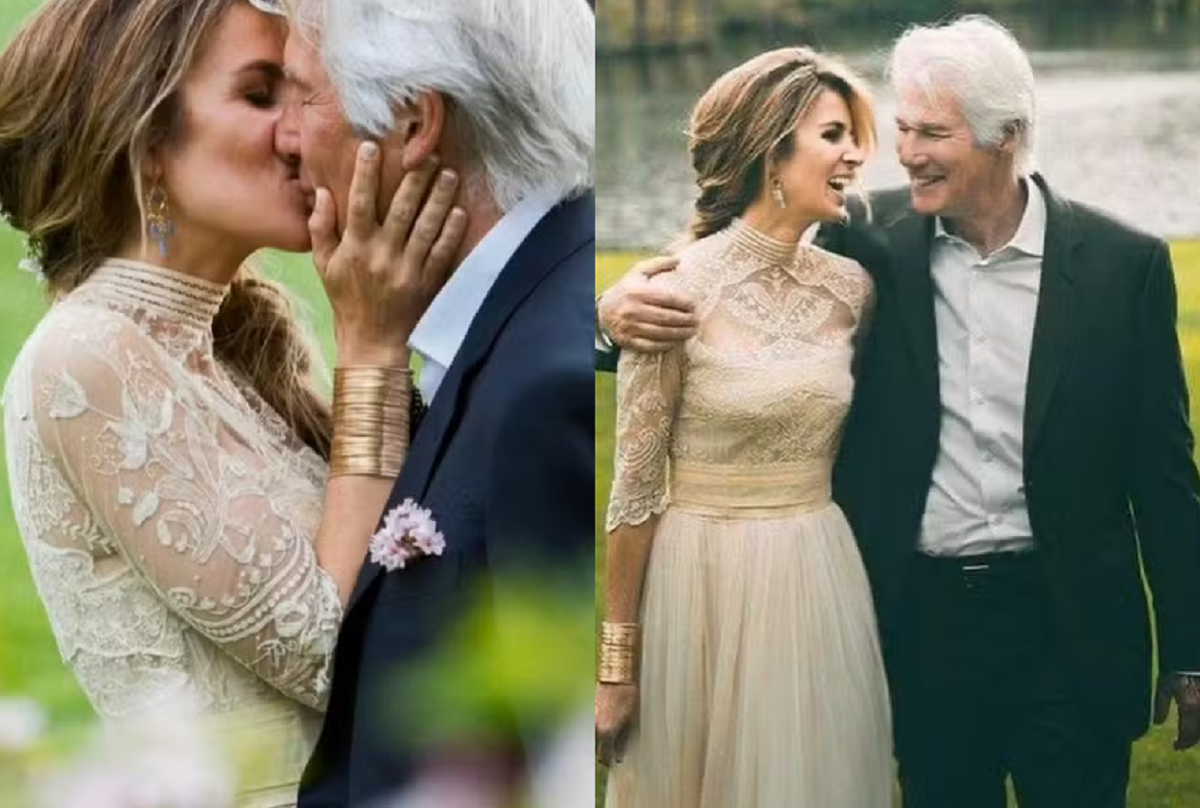 Richard Gere celebra 8 anos de casamento com esposa 30 anos mais jovem