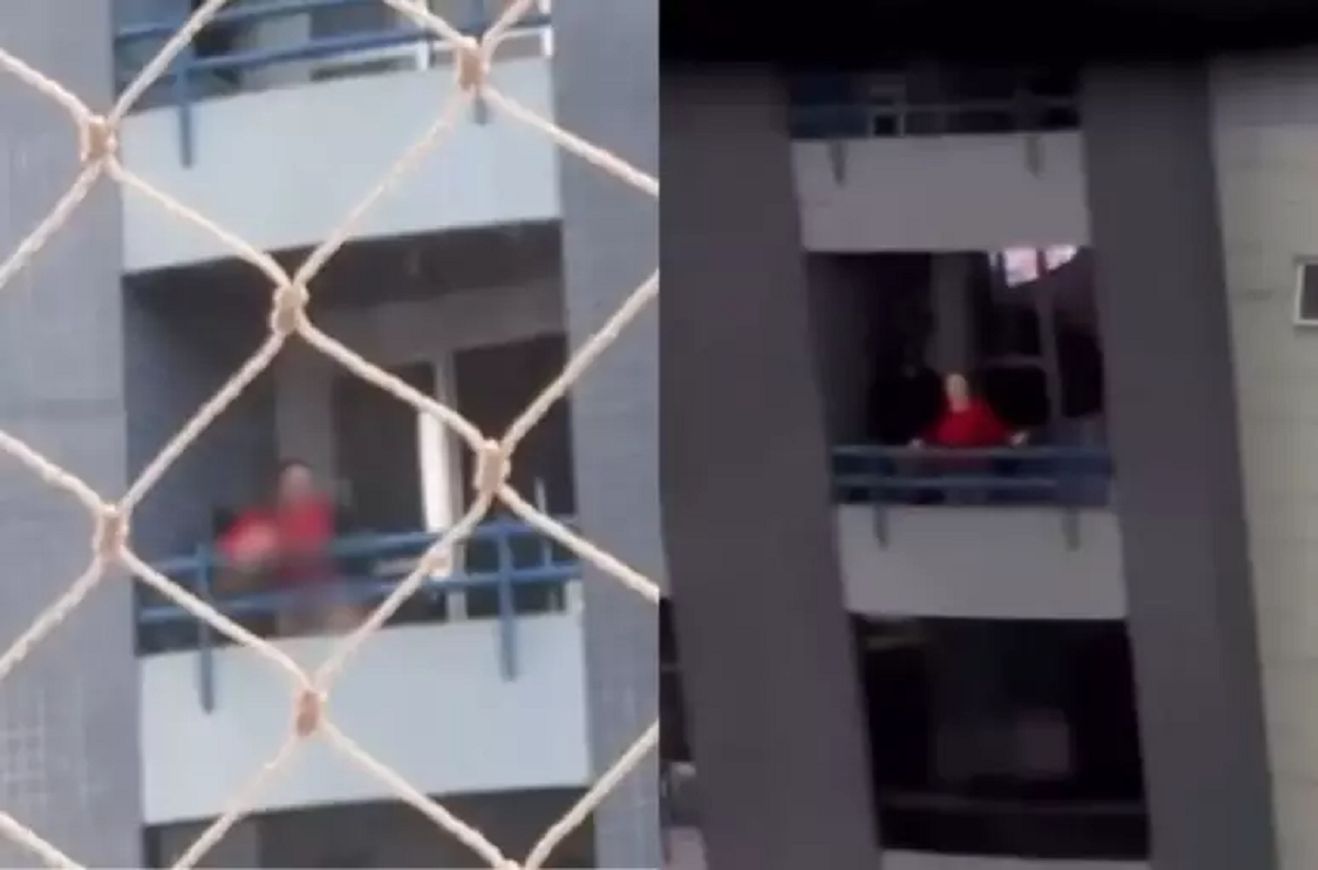 casal transa varanda