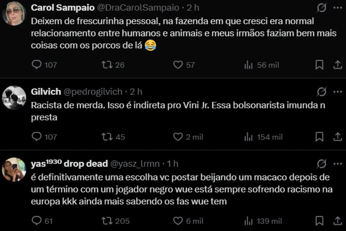 Virginia Fonseca é acusada de racismo após aparecer beijando macaco em vídeo 48 image