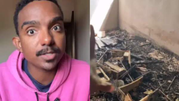 incendio carregador casa influencer