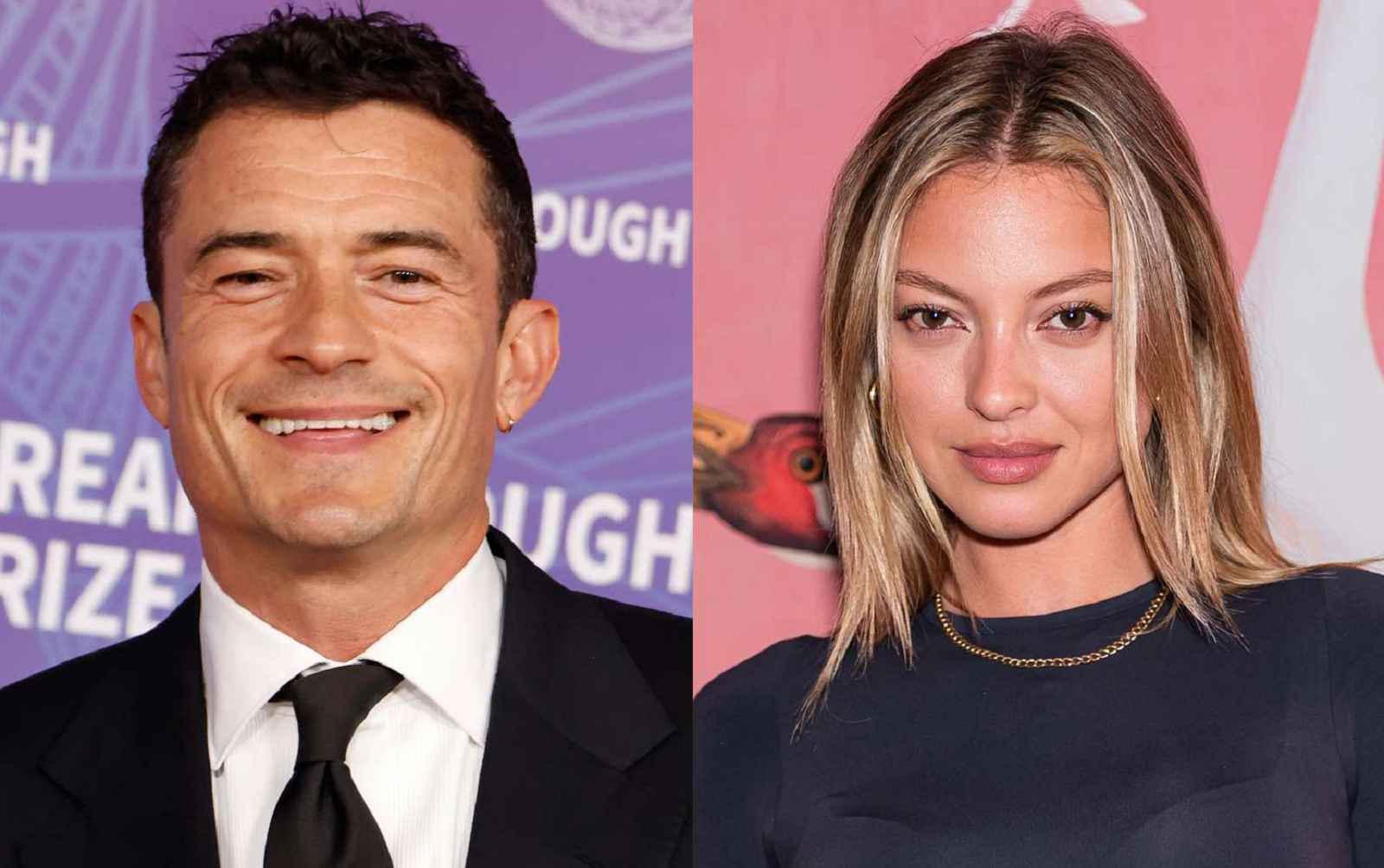 Orlando Bloom affair modelo 21 anos mais nova