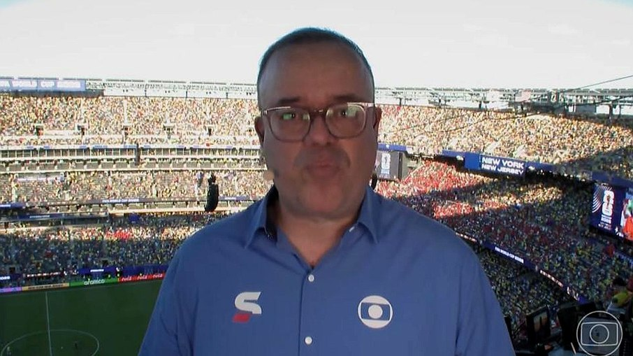 Sem Galvão Bueno, Globo registra menor audiência da história em jogos do Brasil na Copa 47 image