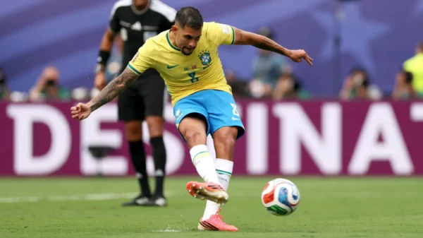 Bruno Guimarães pede desculpas após perder pênalti na eliminação do Brasil para a Noruega 41 Bruno Guimarães perde penalti