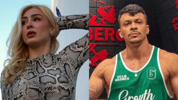 Gabi Gagliassi e Cocielo flagrados juntos