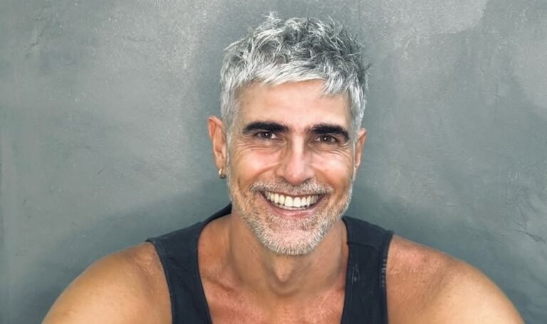 Reynaldo Gianecchini abandona grisalho