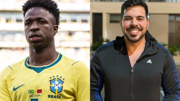 Vini Jr. nega ter ameaçado influenciador de processo após vídeo sobre pênalti