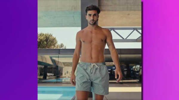 Autor do gol do título da Espanha na Copa faz sucesso em campanha de calção de banho 41 calçao banho