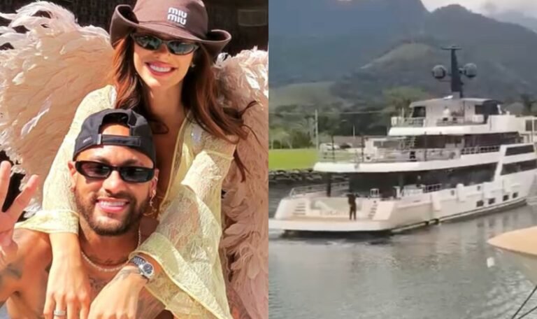 Iate de R$ 150 milhões de Neymar chega a Angra dos Reis e impressiona pelo luxo 49 iate neymar