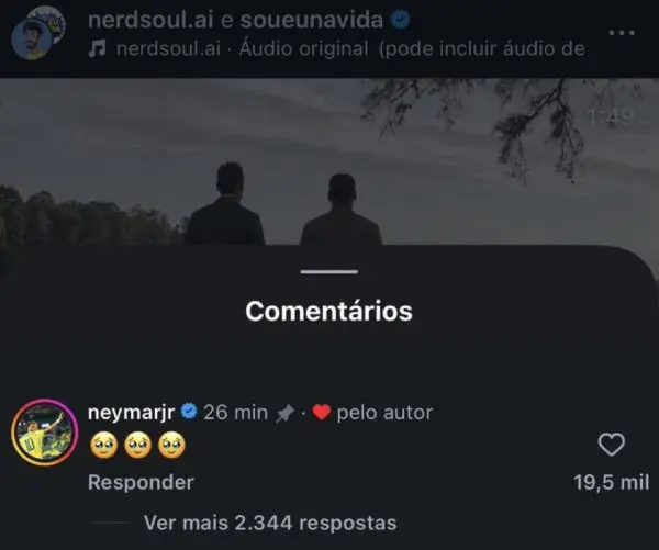 Neymar reage a vídeo de IA que o imagina campeão da Copa do Mundo de 2030 47 image