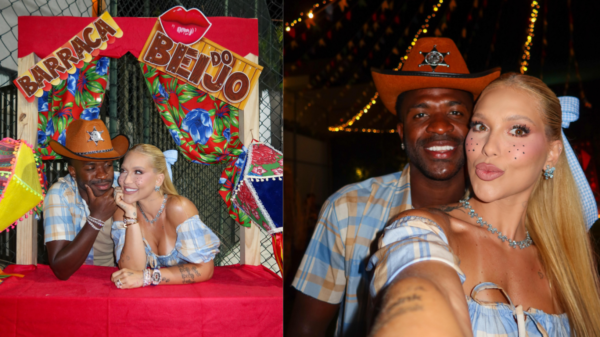 Virginia Fonseca e Vini Jr. promovem festa julina com barraca do beijo no Rio de Janeiro 1 image
