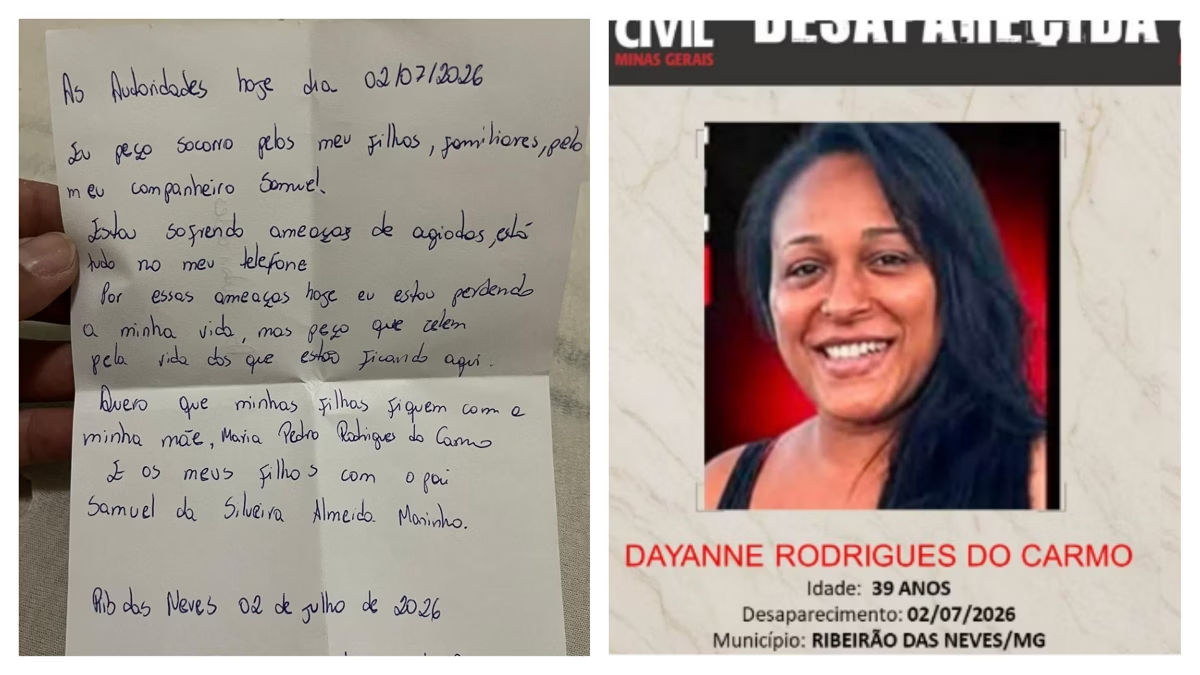 Leia a carta deixada por ex do goleiro Bruno antes de desaparecer 47 image