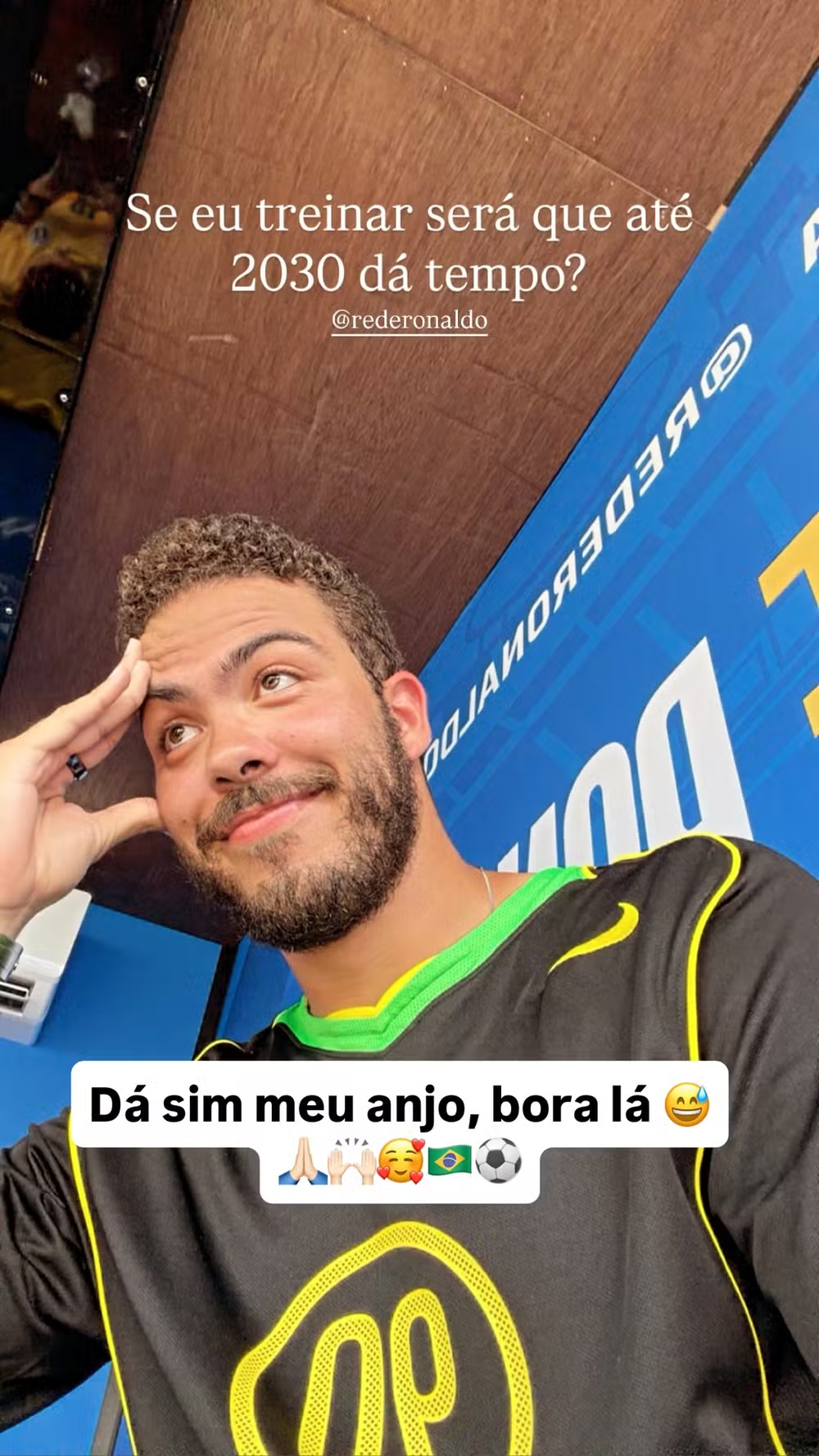 Filho de Ronaldo cogita disputar a Copa de 2030 e recebe incentivo da mãe 46 image